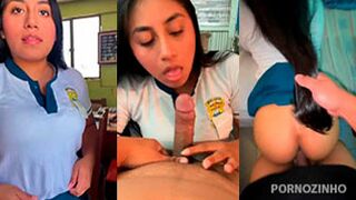 Girl having sex using high school uniform and went viral on tiktok