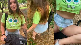 Siririca no parque