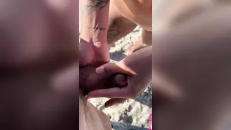 Kevlyn Santos Coge en Playa
