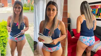Porno Alejita Rios, Vecina Caliente en Shorts