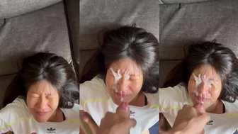 Skin Care de porra gozada na cara