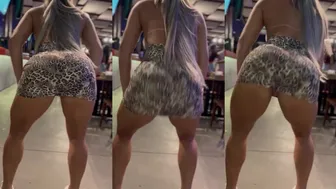 Vestido y sin bragas