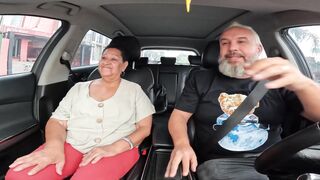 Dora Rodrigues Fucked by Binho Ted in Car