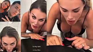 Previa Andressa Urach con Hijo