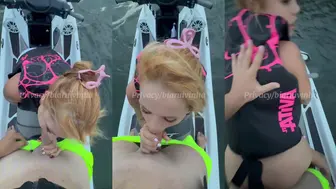 Redhead Fucking on Jet Ski